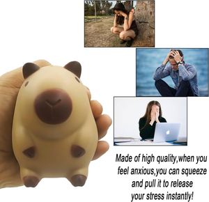 Capybara Squishy <b>Balls</b> PU Material Stress Relief <b>Squeeze</b> <b>Ball</b> for Children Ages 5+ - Product Image 3