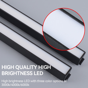 Dingdian dẫn 12W/24W/36W DC 48V hiện đại theo dõi ánh sáng 3 màu nhiệt độ miễn phí di chuyển từ lũ ánh sáng Dimmable cao - Product Image 4