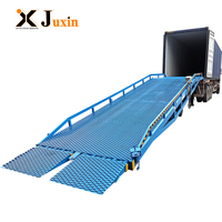 Rampe de chargement mobile 6T 8T 10T, rampe hydraulique pour conteneurs, chariot élévateur, hauteur réglable