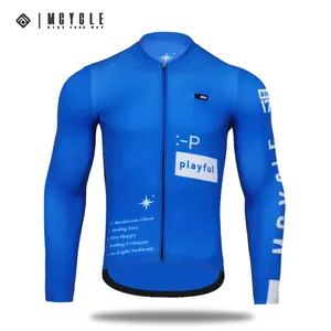 Mcycle Groothandel Fietskleding Comfortabele Mountainbikes Shirt Lange Mouwen Pro Team Custom Wielertrui Vrouwen