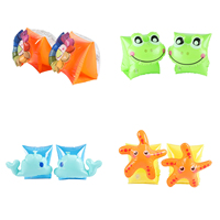 Groothandel Fabrieksaanpassing Opblaasbaar Schattig Cartoon Design Armbanden Zwemband voor Kinderen