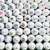 Pelotas de Golf Blancas de Alta Calidad, Vuelo Estable y de Larga Distancia, para Campos de Golf y Campos de Práctica