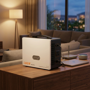Prix d'usine OEM Station d'alimentation portable 500W 1004,8Wh avec batterie LiFePO4 monocellulaire et générateur solaire avec entrée solaire 300W - Product Image 6