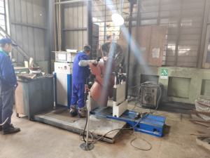 Внешний ротор центробежный вентилятор кондиционирования воздуха крыльчатка Универсальный шарнирный балансировочный станок - Product Image 4