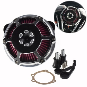 Filtre à air moto aluminium chromé pour <span class=keywords><strong>HD</strong></span> Road King 00-17 <span class=keywords><strong>Sportster</strong></span> <span class=keywords><strong>883</strong></span> 1200 XL Softail 2016 2017 - Product Image 6