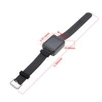 Montre connectée T-Watch S3 ESP32-S3 LoRa avec écran TFT carré, batterie 470 mAh, mémoire flash 16 Mo, carte de développement programmable DIY pour