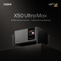 Projecteur laser XGIMI X50 Ultra Max 4K UHD, 7000 lumens CVIA, fréquence de rafraîchissement 240 Hz, IMAX Enhanced, cinéma maison intelligent