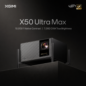 Projecteur laser XGIMI X50 Ultra Max <span class=keywords><strong>4K</strong></span> UHD, 7000 lumens CVIA, fréquence de rafraîchissement 240 Hz, IMAX Enhanced, cinéma maison intelligent - Product Image 1