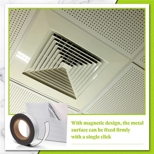 Aluminum Attic <b>Fan</b> Cover 122x92cm <b>Silver</b> Insulation Panel For Ventilation House Use - Product Image 2