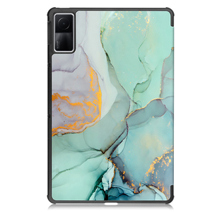 Trifold Capa De Couro Caso com padrão Para Xiaomi Redmi Pad Se 11 Polegada 2023 Suporte Flip Capa Inteligente - Product Image 4