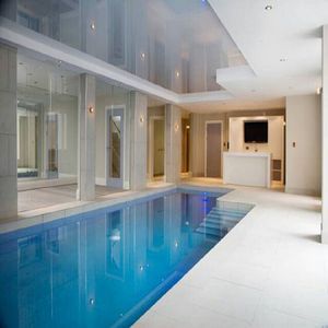 FOXYGEN Film décoratif en PVC bon marché pour piscine <span class=keywords><strong>Miami</strong></span> Conception de plafond de toit Plafond extensible en satin USA - Product Image 1