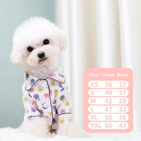 Vêtements pour animaux de compagnie doux nuisette chien pyjamas T-Shirt chiot vêtements chat vêtements confortable dormir chemise de nuit pour animaux de compagnie