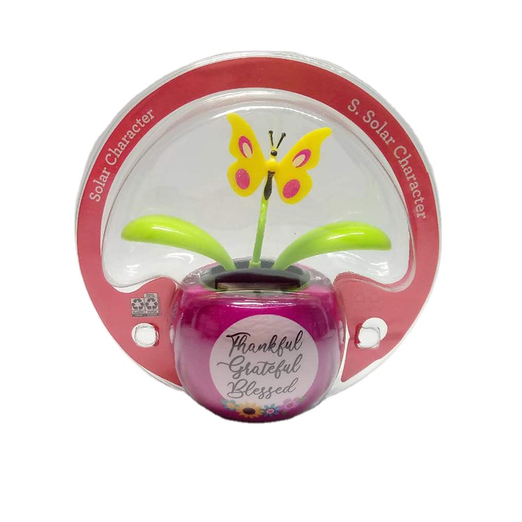 Заводская оптовая продажа, солнечный танцующий цветок, игрушечное растение, украшение для автомобиля, украшение комнаты