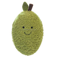 Aangepaste Cartoon Nieuwe Goedkope Zachte Pop Realistische Fruit Ananas Groente Fruit Aardbei Sinaasappel Knuffels Speelgoed Figuur-grijpend Pluche Speelgoed