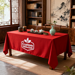 Tùy chỉnh nhãn hiệu nhăn Khăn Trải Bàn vuông miễn phí trong nhiều màu sắc và kích cỡ với các tùy chọn tùy chỉnh cá nhân - Product Image 5