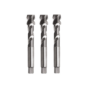 Machine à tarauder en aluminium avec tarauds hélicoïdaux M2 M4 M5 M6 M8 M10 M12 Forets non pointus - Product Image 2