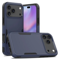 Coques de téléphone portable antichoc en TPU et PC à prix d'usine pour Android et iPhone 16 Pro Max 14 12 13 17 Pro