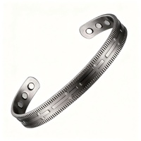Bracelet magnétique vintage en cuivre pur Sland, bracelet thérapeutique en cuivre rouge pour hommes et femmes, bijoux soulageant la douleur