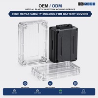 Moulage par injection optique de plastique à haute répétabilité pour couvercles de batteries avec analyse de moulerie et revue de processus