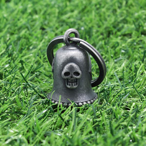 สร้อยคอจี้สแตนเลสสตีลสำหรับผู้ชาย สไตล์เรโทร รูปหัวกะโหลกมอเตอร์ไซค์ พร้อมเลขนำ<span class=keywords><strong>โชค</strong></span> <span class=keywords><strong>13</strong></span> สำหรับนักขี่มอเตอร์ไซค์ - Product Image 2