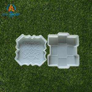रबर प्रीकास्ट कंक्रीट स्टेपिंग स्टोन पाथमेट प्लास्टिक पेवर स्टोन मोल्ड - Product Image 2
