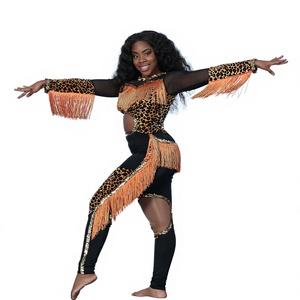 Nuevos Trajes de Baile y Animación Majarotte para Mujer, Uniformes de Animación, Conjuntos de Baile para Club Nocturno, Ropa de Fiesta, 100% Poliéster - Product Image 1