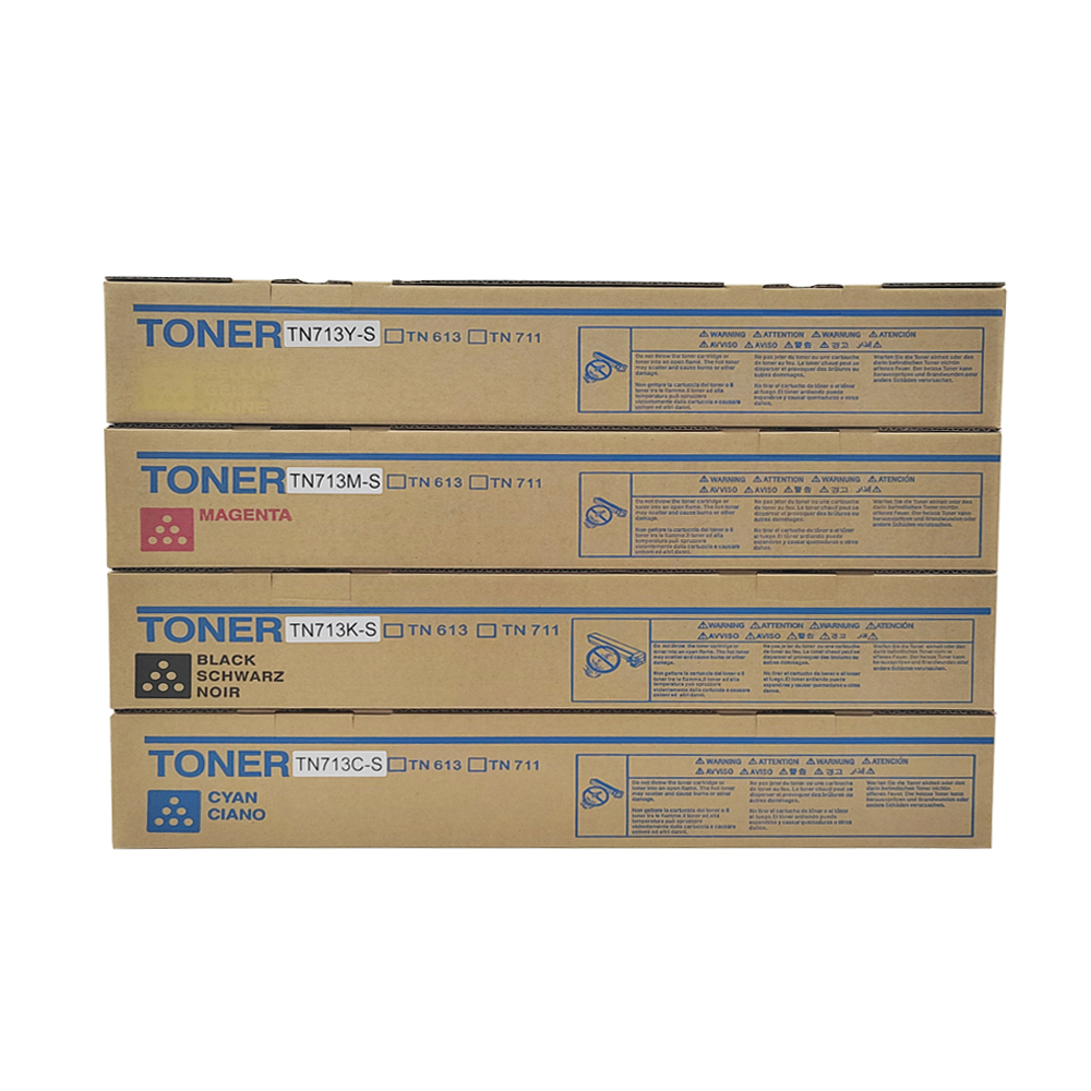 Original OEM Konica Minolta TN713 CMYK Toner Set Für Bizhub C659/C759