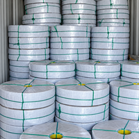 Tuyau plat flexible en PVC bleu de haute qualité, largement vendu pour les pompes d'irrigation agricole et le transfert de fluides.