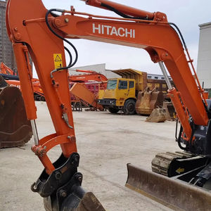 Excavatrice d'occasion HITACHI ZX60C-5A d'origine japonaise, 6 tonnes, pour l'exploitation minière, avec chenilles de haute qualité, ZAXIS 50 55 60 à vendre - Product Image 3