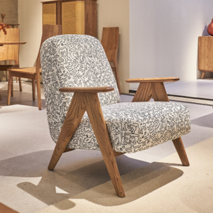 Sillón de Salón Elegante y Cómodo con Tela de Alta Calidad, Cojines Suaves, Patas de Madera Maciza, Diseño Moderno, Sillón de Descanso - Product Image 2