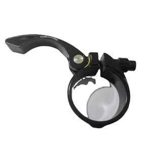 Collier de fixation de tige de selle de vélo 43 mm en alliage noir universel réglable à dégagement rapide pour VTT et vélo électrique - Product Image 3