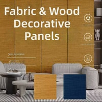 Panneau mural en tissu de charbon de bambou au design moderne, plaque murale en cristal de carbone imperméable, décorations murales pour la maison, plafond 3D de luxe