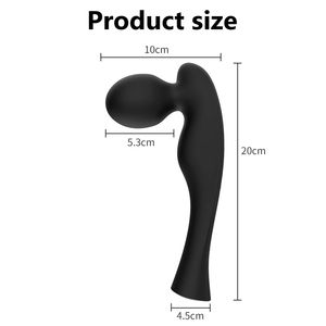 Vibrador recarregável, vara vibratória recarregável de 20 frequências, massageador mini varinha pessoal para mulheres - Product Image 6
