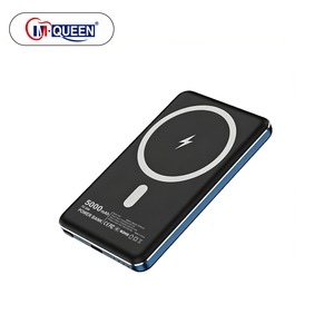Customized Magnetic Wireless 5000mAh Type C Input PD22.5W Ultra Portable Pocket Size OEM ODM Travel Power Bank for Outdoor - Product Image 1