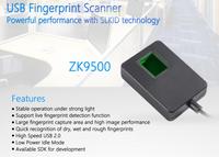 Escáner de Huellas Dactilares Biométrico USB ZK9500 con Software SDK Gratuito