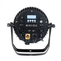 12*18W Uplights sans fil à batterie RGBWA+UV pour mariage, fête, DJ, éclairage de scène, éclairage rechargeable, Par