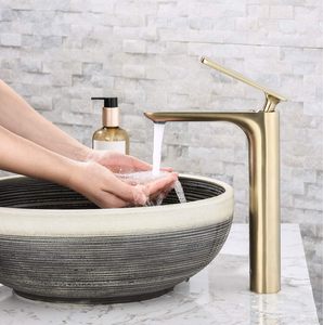 Beelee salle de bain navire évier <span class=keywords><strong>robinet</strong></span> haut brossé or flux <span class=keywords><strong>d</strong></span>'<span class=keywords><strong>eau</strong></span> un trou levier bain lavabo <span class=keywords><strong>robinet</strong></span> bassin mitigeur - Product Image 4