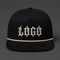 Casquette de baseball personnalisée avec broderie Old English, 5 panneaux, visière incurvée, style Dad Hat, streetwear urbain West Coast, vente en gros, faible MOQ