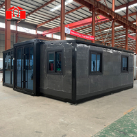 Casas Contenedor Plegables y Expandibles de 20 y 40 pies, Personalizadas por Proveedores Chinos, Casas Prefabricadas con Dormitorios, Oficinas Plegables Pequeñas