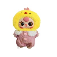 Vêtements pour poupée en peluche Bébé Three, série mignonne sur le thème des animaux, échelle 400%, en boîte surprise, en tissu pour habillage