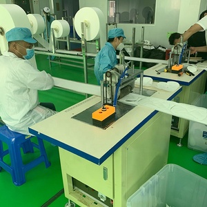 De costura de tela no tejida bolsa de costura de encaje ultrasónico de la máquina de coser para máscara - Product Image 2