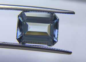 Piedra preciosa suelta facetada Octágono aguamarina azul natural de 4,30 quilates (11x9x6 MM) Gemas Anabiya de África - Product Image 2