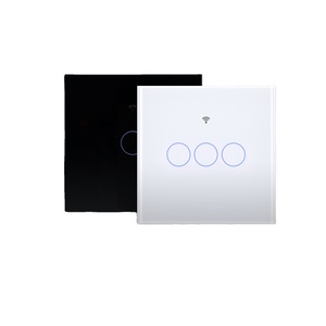 Interrupteur intelligent Matter Smart Home compatible avec Apple Homekit, Alexa, Google Smarthings, interrupteur intelligent WiFi pour éclairage, UE, Royaume-Uni - Product Image 1