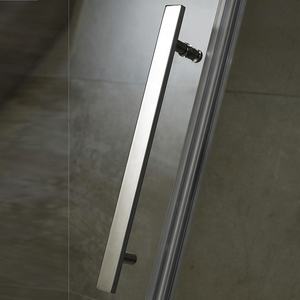 OEM ODM Desain Baru Kamar Mandi Kaca Tempered Kabin Mandi Persegi - Product Image 5