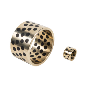 <span class=keywords><strong>Graphite</strong></span> Cắm Vòng Bi Đồng Bushing Chất Bôi Trơn Rắn Dát Brass Bushing Nhà Sản Xuất - Product Image 2