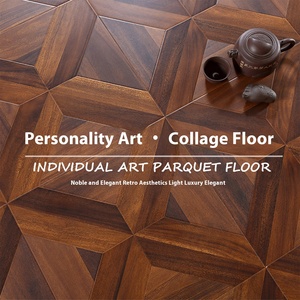 Châu Âu Retro 12Mm Gia Cố Composite Sàn Gỗ Nhà Chịu Mài Mòn Phòng Khiêu Vũ Sàn Gỗ Nhà Máy Trực Tiếp Nhiều Lớp Sàn - Product Image 3