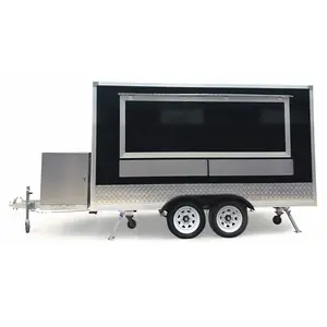 stainless steel mobile ice cream cart,ice cream carts ,for sale fast food carts kiosk