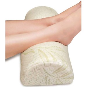 Semi Roll Pillow Half Moon Bolster Rodilla Almohada para Side Back & Stomach Sleepers Posicionador funcional - Product Image 2