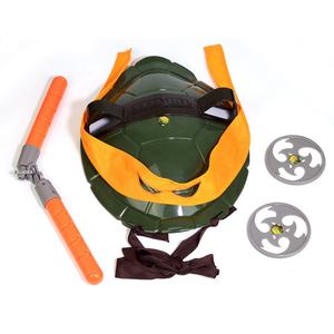 Armas de Juguete de Cosplay de <span class=keywords><strong>Tortuga</strong></span> Ninja, Armas para Niños de Halloween, <span class=keywords><strong>Disfraz</strong></span>, Máscara Luminosa, Accesorios - Product Image 3
