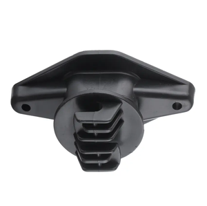 INS609 * B Preto alta dupla baixa garra isolador PP material poli Madeira Post Garra - Product Image 1